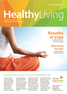 Newsletter design - Healthy Living